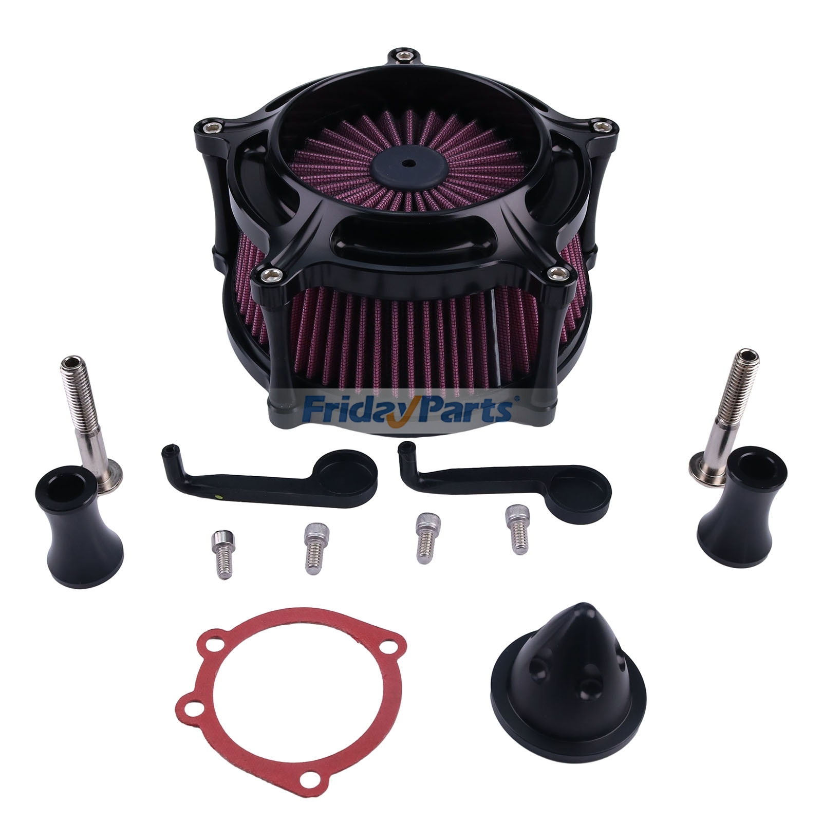 Filtre d'admission 09001-0373 pour moto Harley Touring Road King Street Glide Softail Dyna