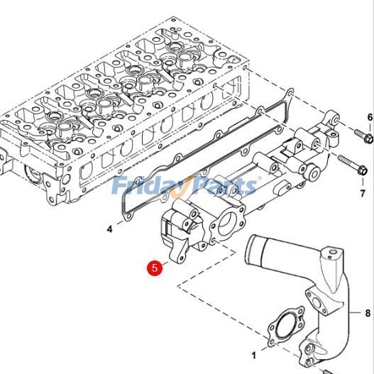Intake Manifold for Loader
