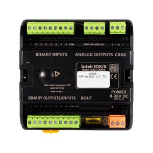 Inteli IO8/8 バイナリ入力出力コントローラ I-IO8/8(ComAp ジェネレータ用)