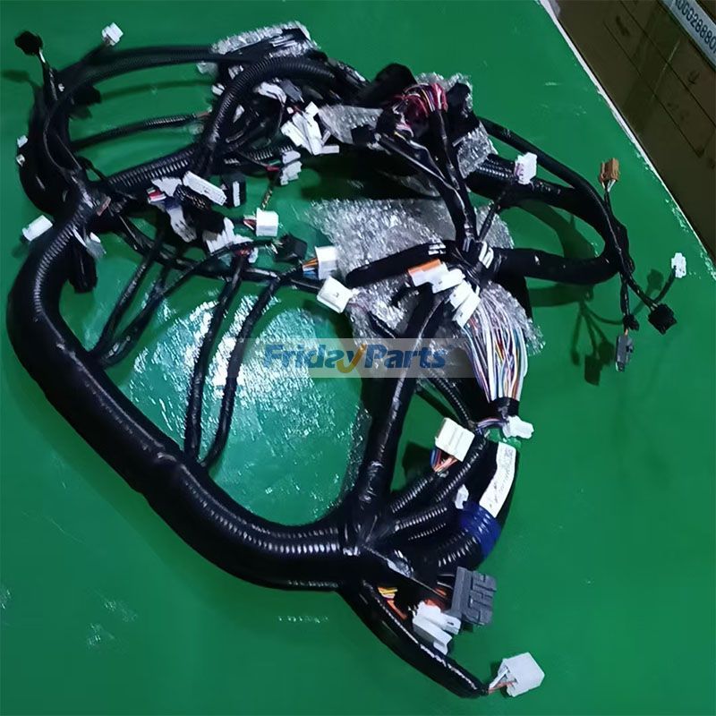 Arnés de cableado interno de cabina YA00003360 para excavadora Hitachi ZX470-5G, ZX470R-5G, ZX670LC-5G, ZX670LCR-5G, ZX870-5G, ZX870LCR-5G