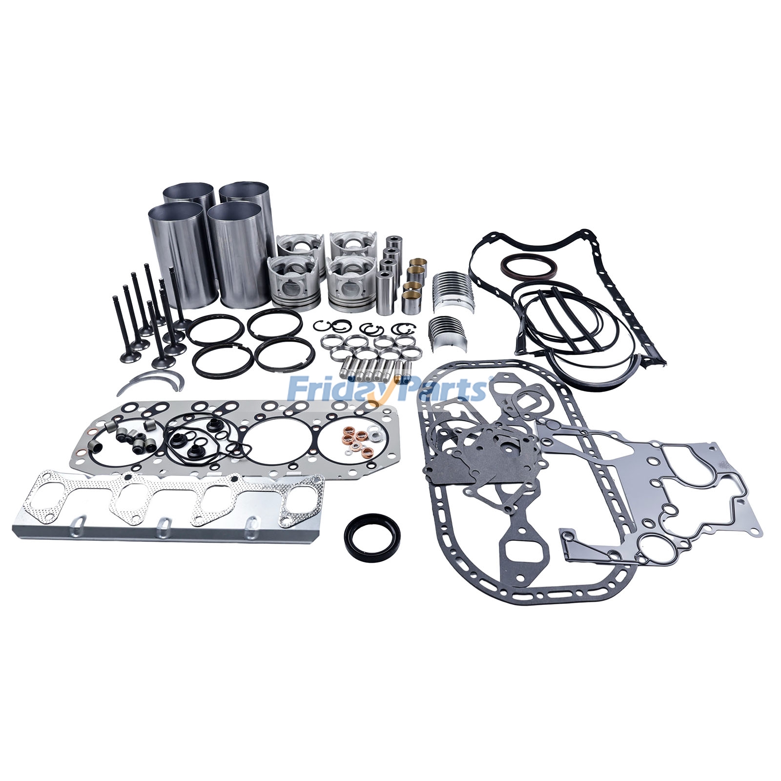 Überholungs- und Umbausatz für Isuzu-Motor 4JG1 4JG1T Doosan Daewoo Bagger DH55