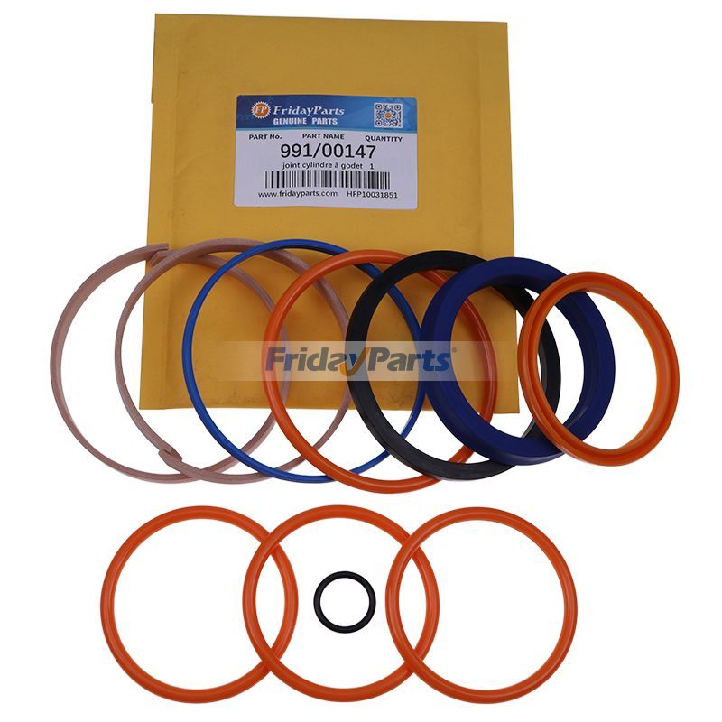 For JCB Excavator JS130 JS200 JS220 Arm Cylinder Seal Kit 991/00147