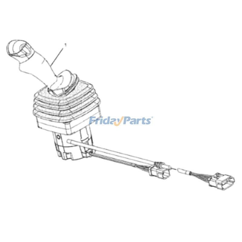 FridayParts Joystick 321-8288erpillar CAT D6NXL D6NLGP D5RXL D5RLGP