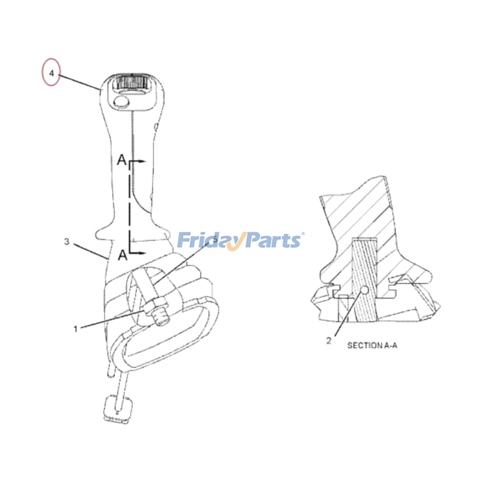 FridayParts Joystick Control Handle