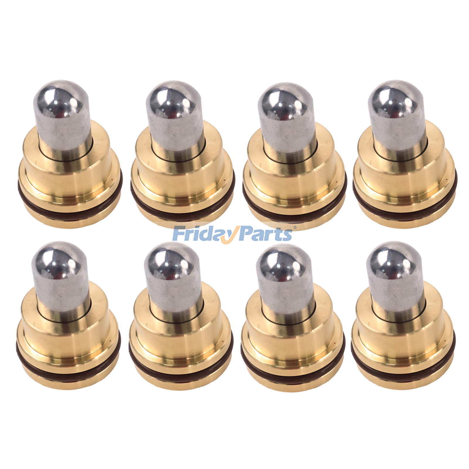 Kit de poussoir de levier de commande de joystick et de piston de soupape pilote de 12 mm pour pelle hydraulique Caterpillar CAT 307