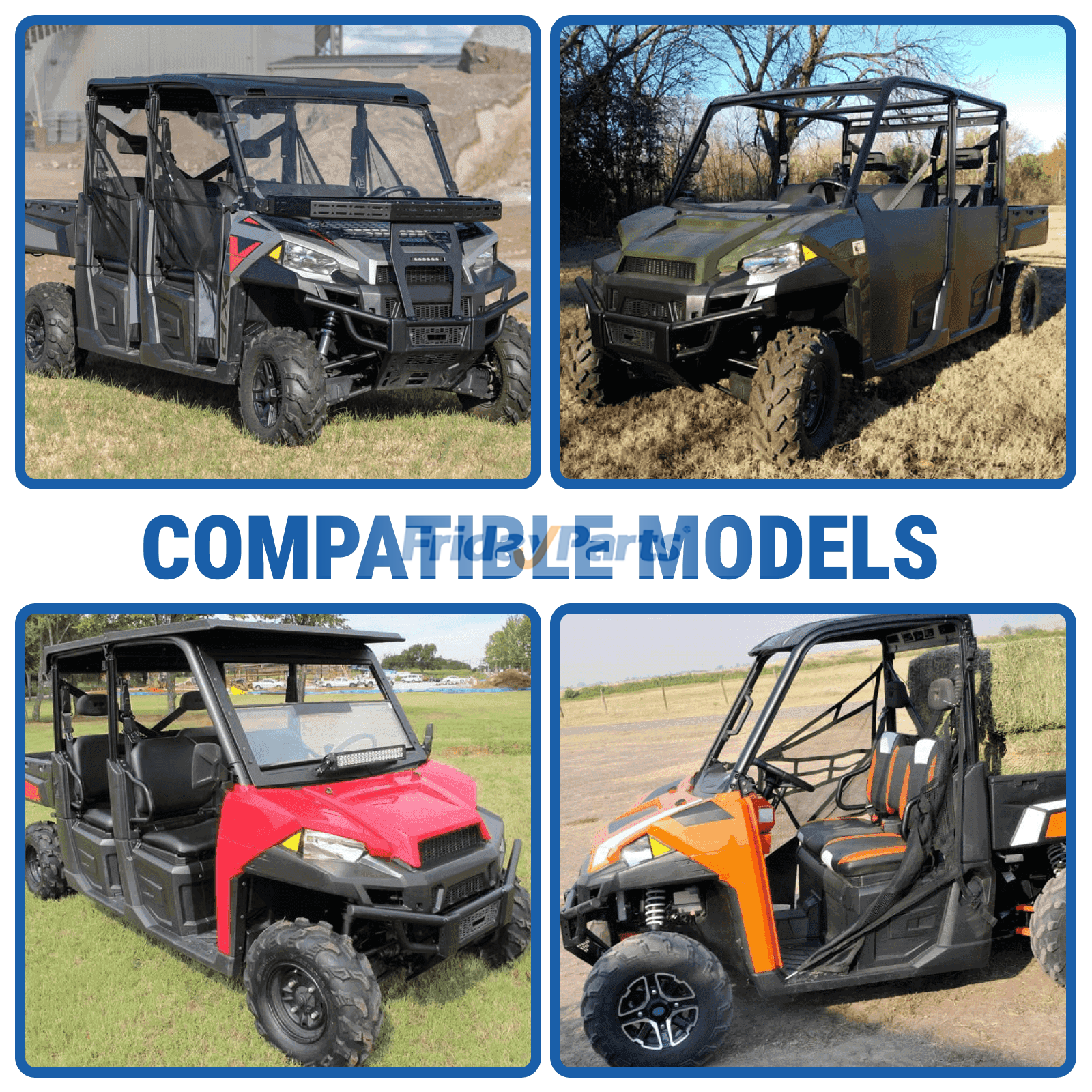 Conjunto de bomba de combustible 2521307 para Polaris Ranger 570 900 Crew XP 900 para ATV/UTV Para Polaris FridayParts