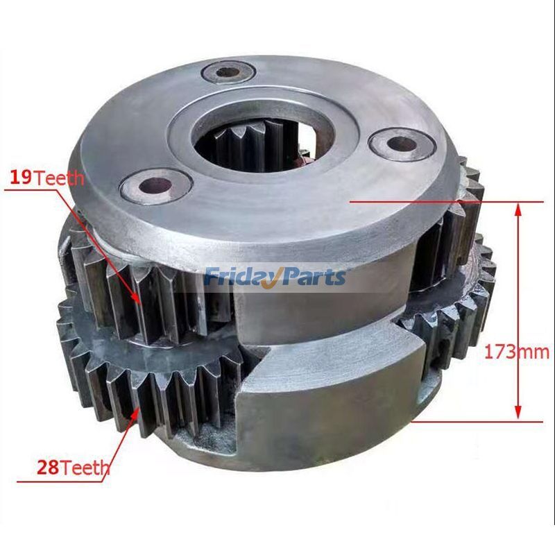 Excavator KATO HD1250-7(small type)Travel motor Dual Gear three star frame Assembly