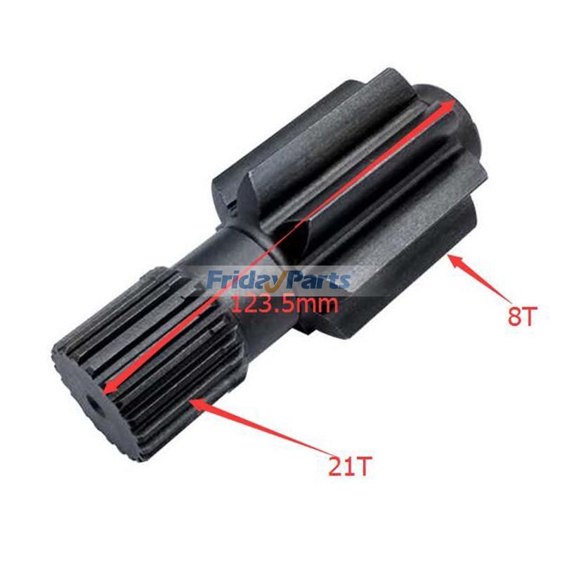 KATO HD800-7 Travel Motor Sun gear shaft for Excavator