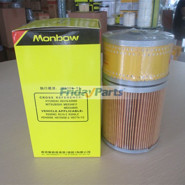 Oil filter for Excavator