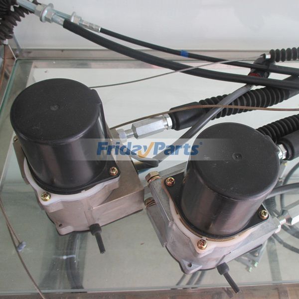 Para motor de acelerador de doble cable para excavadora Kato HD800 de FridayParts