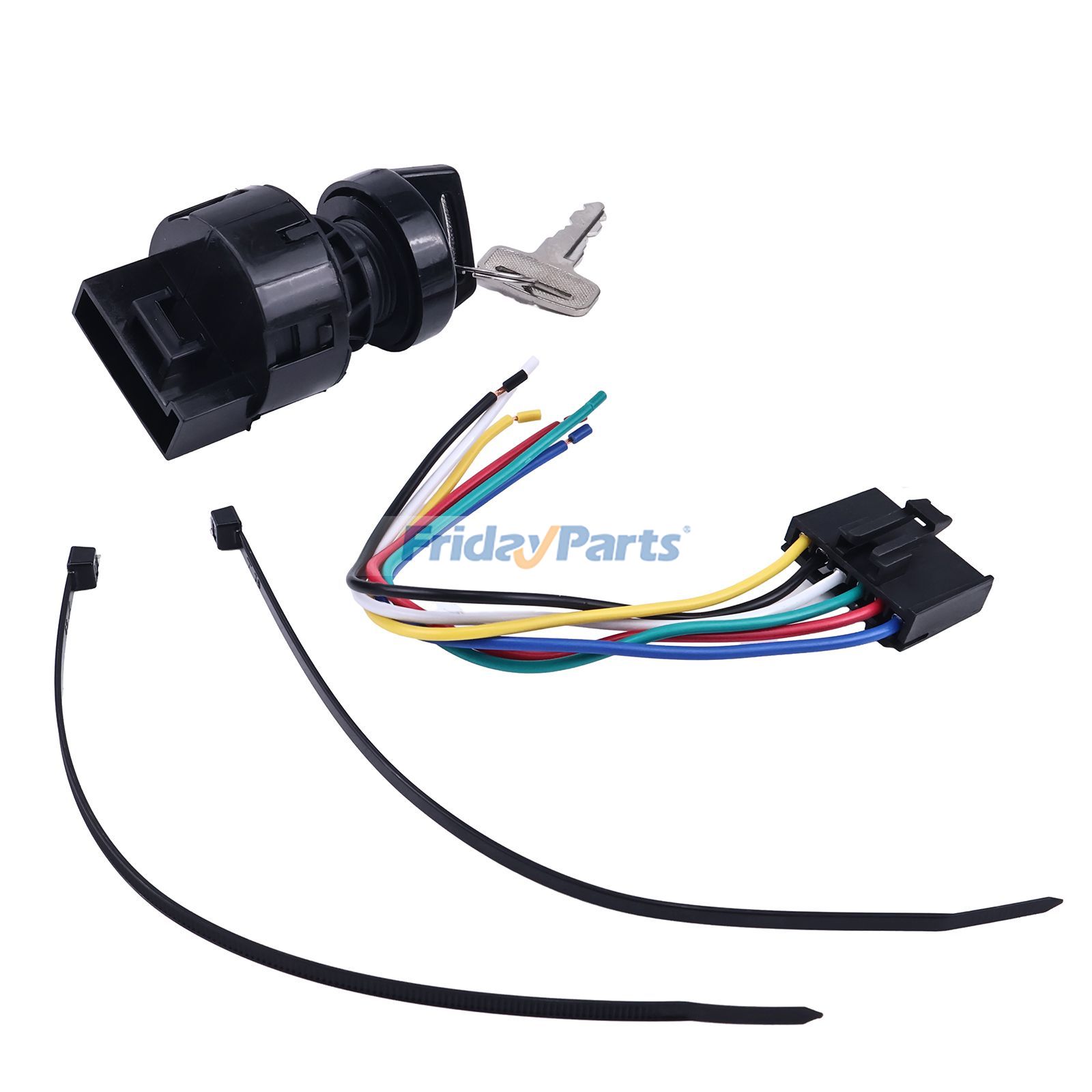 Interrupteur à clé 133762 pour nacelle élévatrice à ciseaux Skyjack SJ6826RT et SJ6832RTpourPour Skyjack