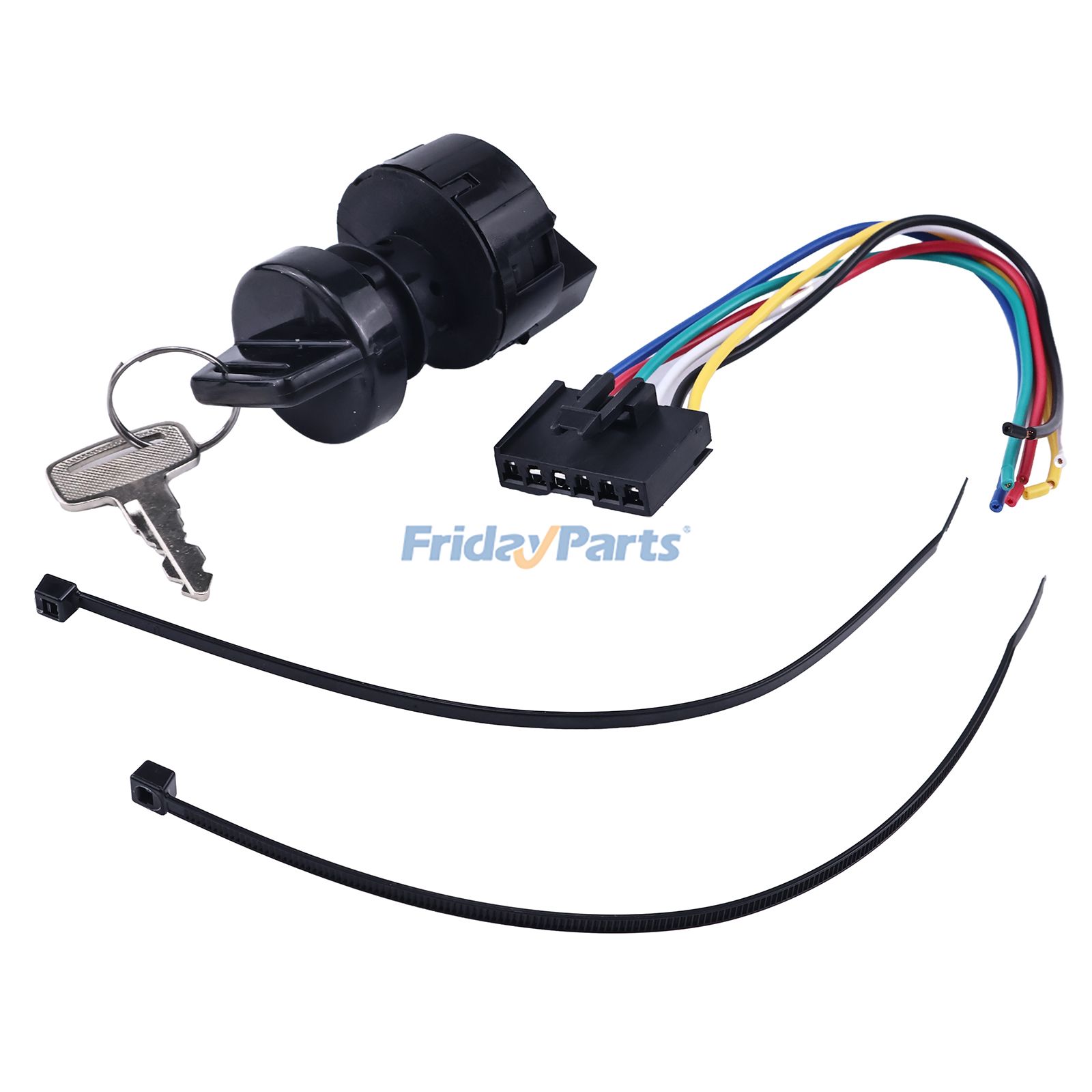 Interrupteur à clé 133762 pour nacelle élévatrice à ciseaux Skyjack SJ6826RT et SJ6832RT