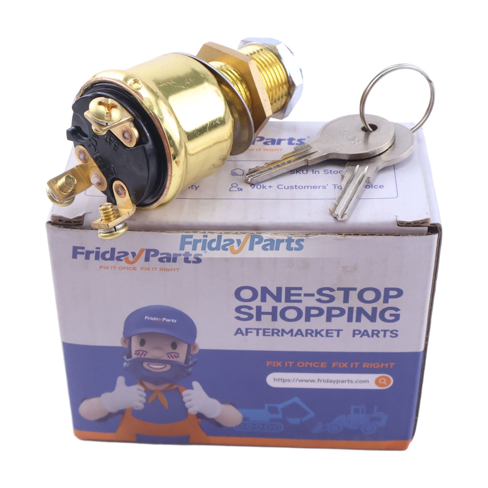 Key Ignition Switch SN3020087 for Snorkel Lift S4732E S3215E TB42 TB60 TB80