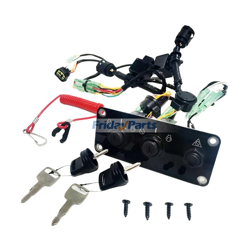 Key Switch Panel 6Y8-82570-04-00 6Y8-82570-05-00 for Yamaha Outboard Dual Engine