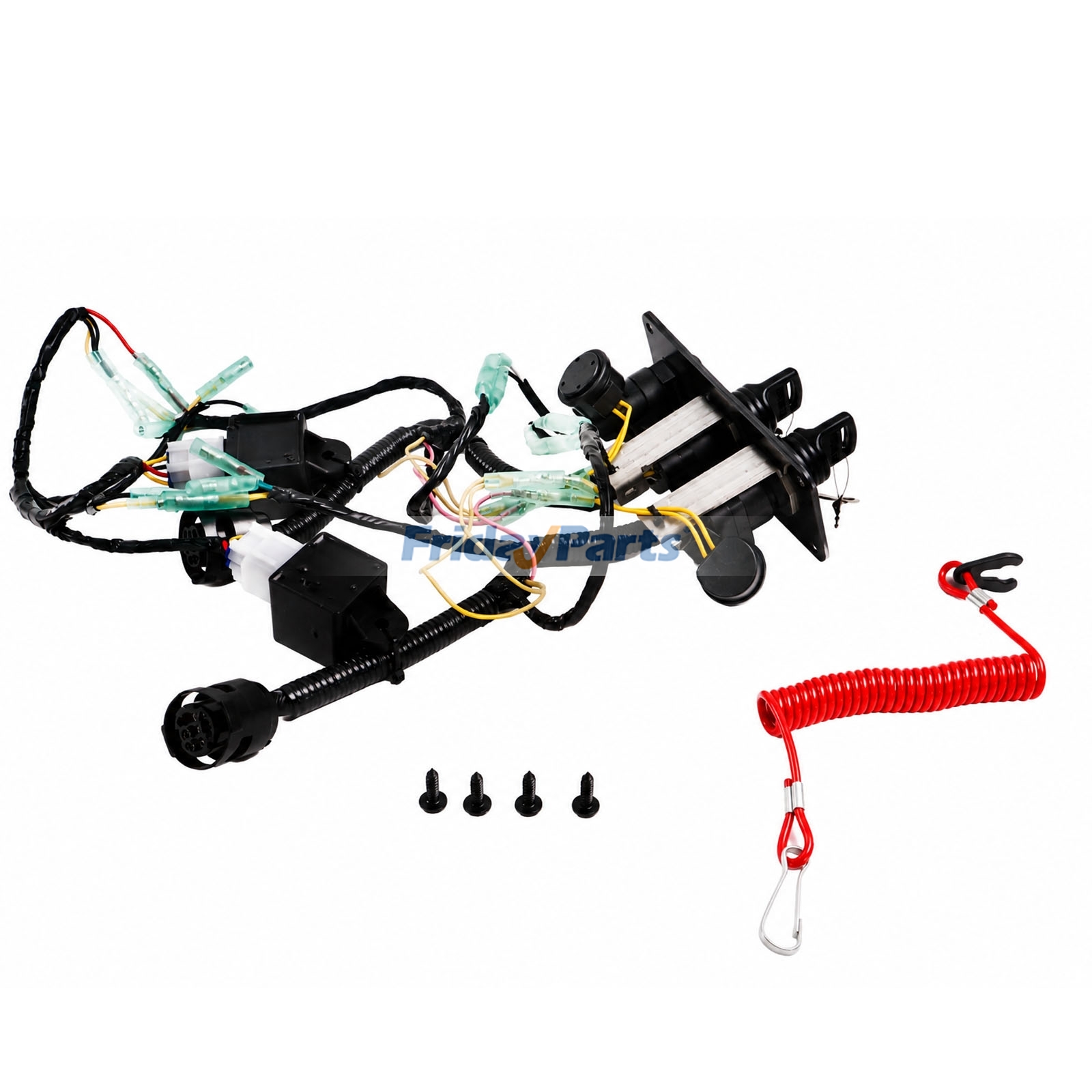 Key Switch Panel 6Y8-82570-04-00 6Y8-82570-05-00 for Yamaha Outboard Dual Engine