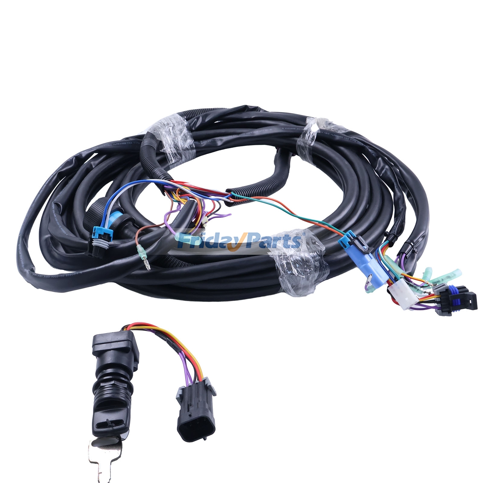 Chave de Ignição com Chicote Elétrico 896537K24 para Motores Mercury Mercruiser Marine para Marítimo 