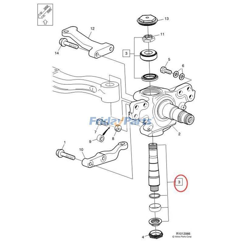 トラック キングピンキット