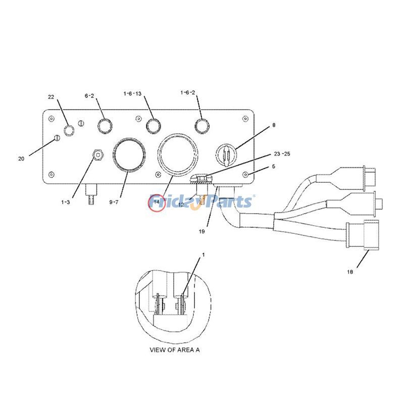Kit-Service-Messgerät 121-1241 für Caterpillar CAT-Motor C15 C18 Bagger 313B 321Bfür Für CAT