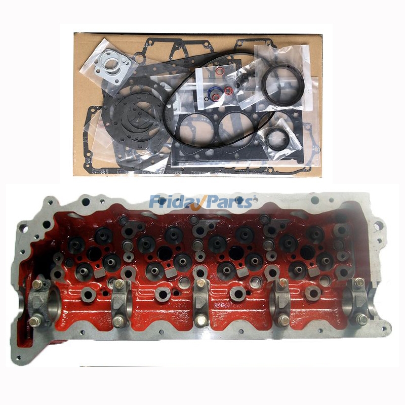Complete Cylinder Head with Full Gasket Kit Kobelco New Holland for Excavator