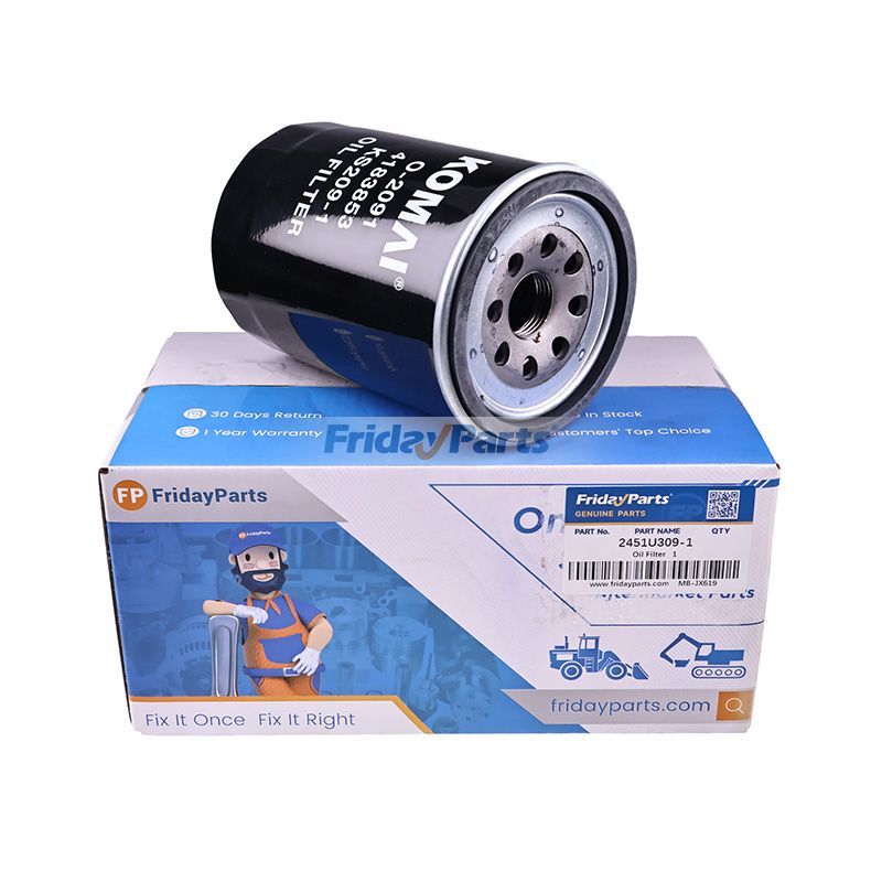 Oil Filter 2451U309-1 for New Holland EH130 E130 Kobelco SK100 Excavator