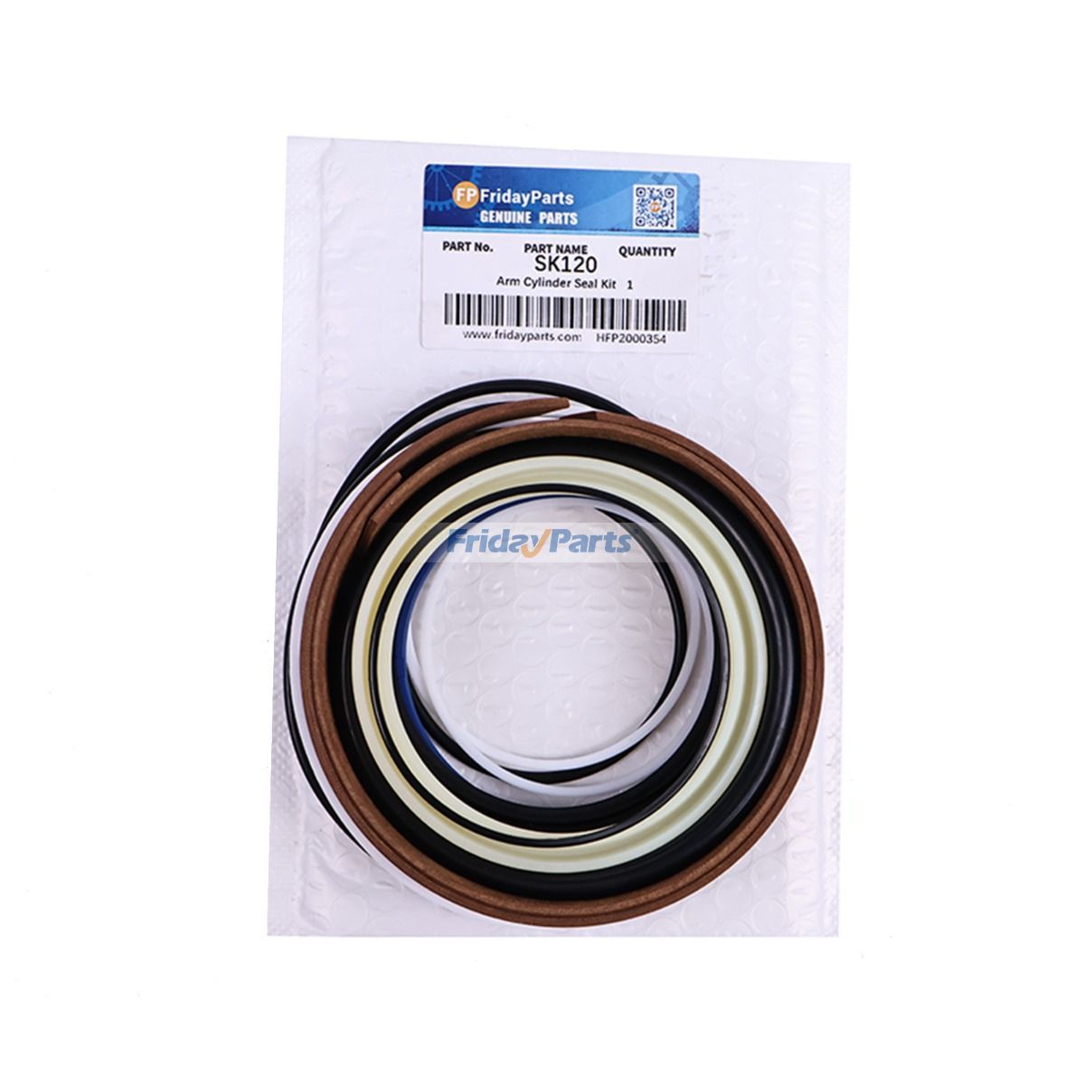 Arm Cylinder Seal Kit for Kobelco Excavator SK120