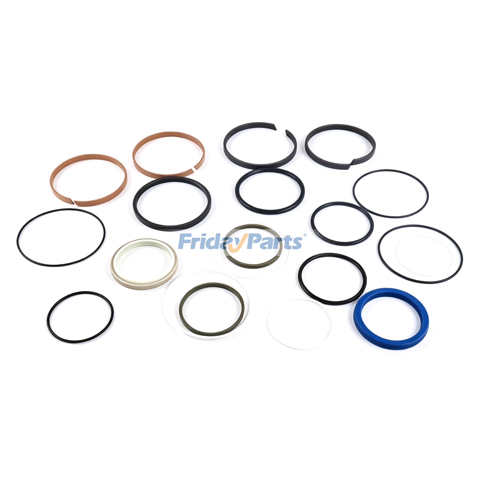 Bucket Cylinder Seal Kit compatible with Excavator