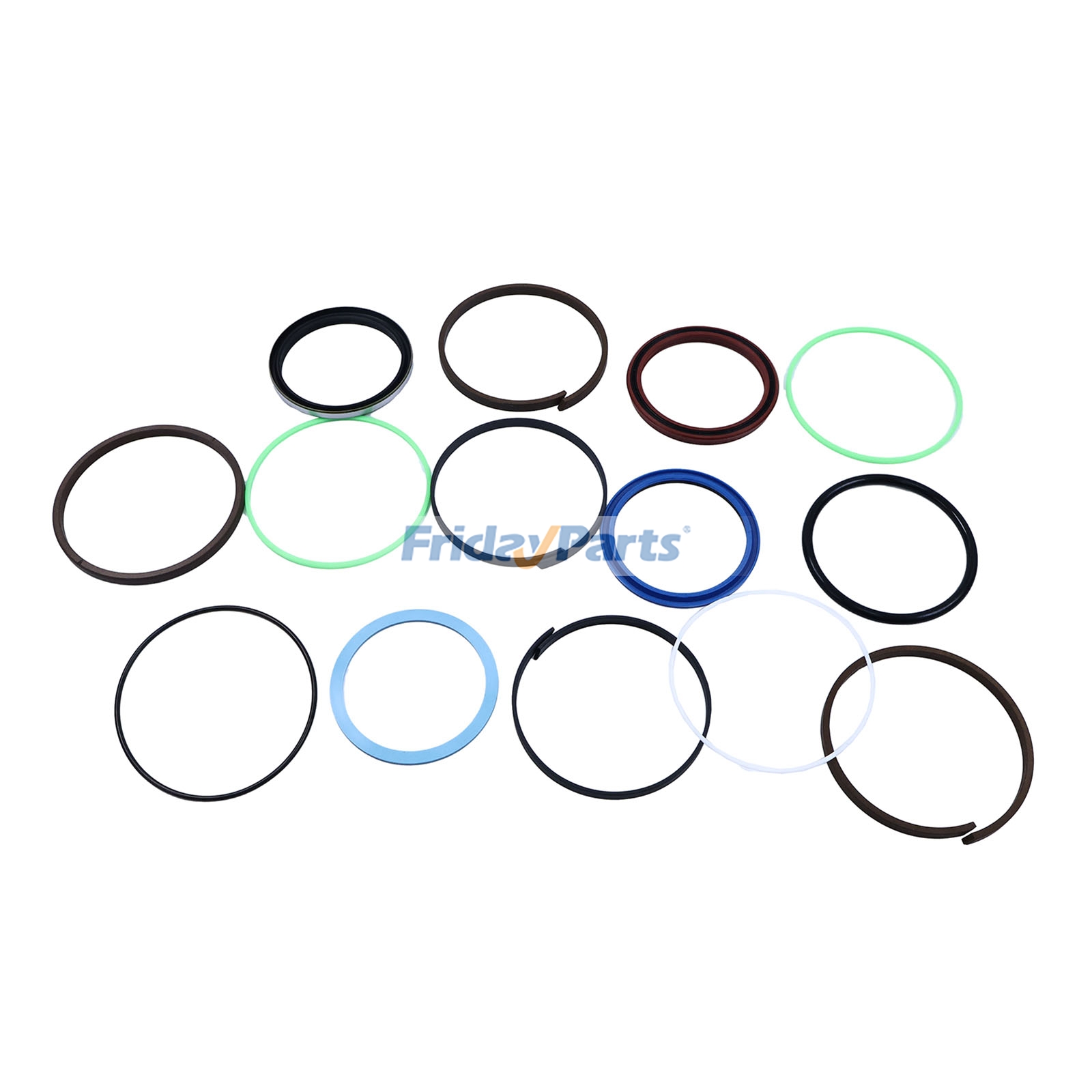 Boom Cylinder Seal Kit YN01V00151R700 for Kobelco SK210-9 SK215SRLC SK210-8 New Holland E215B Excavator