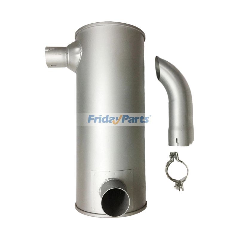 Muffler VAME047576 for Mitsubishi Engine 6D16 Kobelco Excavator SK220-3 SK220LC-3 SK220-4 SK220LC-4 SK220-6 SK220LC-6