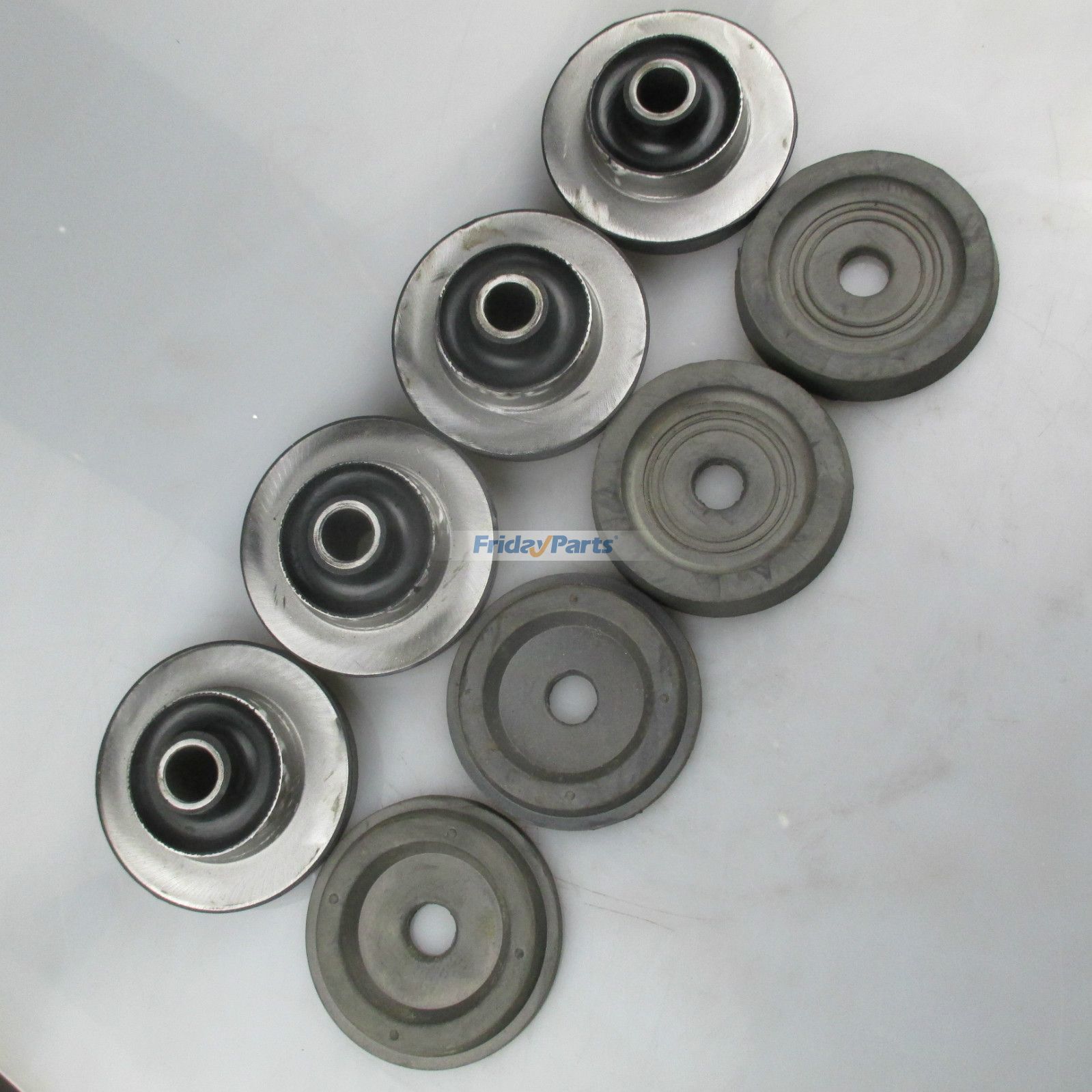 For Kobelco Excavator SK120-5 Engine Mounting Rubber Cushion Feet Bumper
