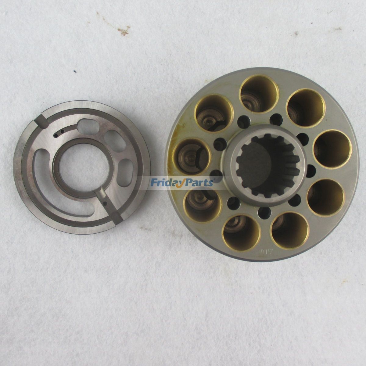 Pour Kobelco Excavator SK200-3 Bloc-cylindres de pompe hydraulique avec plan