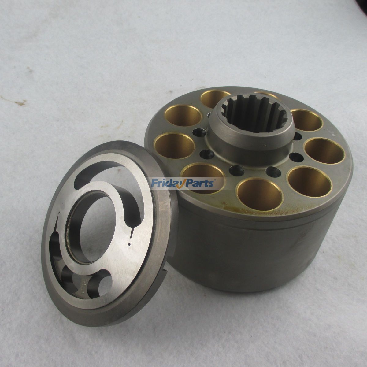 KOBELCO用用コベルコ ショベル SK200-3 油圧ポンプ シリンダーブロック 平面付き