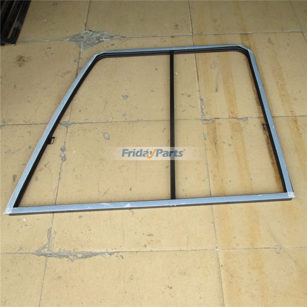 Cadre de porte gauche en verre pour excavatrice Kobelco SK60-6 sans verre