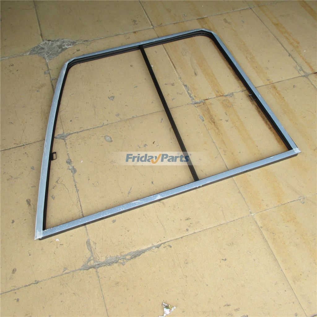 Cadre de porte gauche en verre SK60-6 sans verrepour Pelle