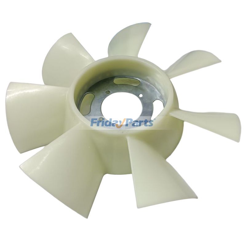 Pour moteur Komatsu 4D84E PC40-5 PC45R PC45R-8 ventilateur de refroidissement d'excavatrice YM129612-44743