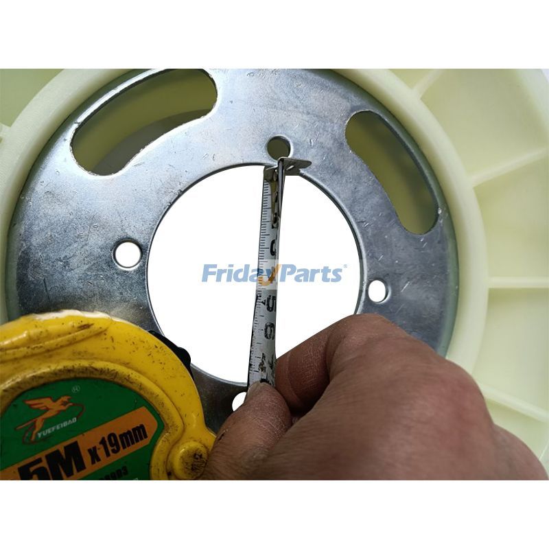 Pour moteur Komatsu 4D84E PC40-5 PC45R PC45R-8 ventilateur de refroidissement d'excavatrice YM129612-44743pourPour KOMATSU