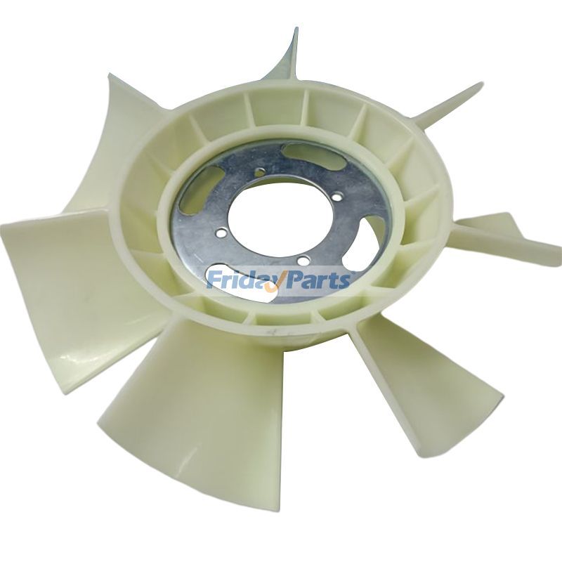 Pour moteur Komatsu 4D84E PC40-5 PC45R PC45R-8 ventilateur de refroidissement d'excavatrice YM129612-44743