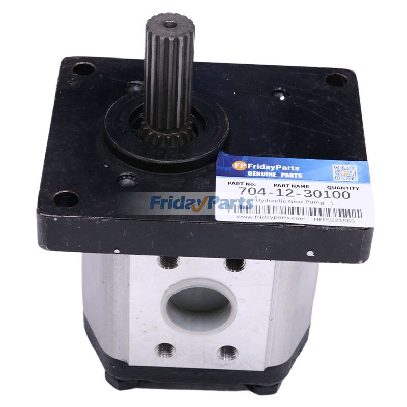 For Komatsu Bulldozer  D31A-16 D31P-16 D31P-16A D31PL-16 Hydraulic Gear Pump 704-12-30100