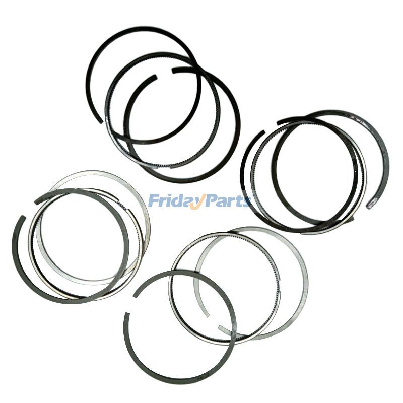 For Komatsu Crawler Tractor D20A-8 D20P-8 D20P-8 D21P-8 Yanmar Engine 4TNV94L Komatsu Engine 4D94LE Piston Ring 4 Units 1 Set