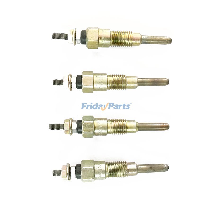 Crawler Yanmar Komatsu Glow Plug 4 Units 1 Set for Tractor