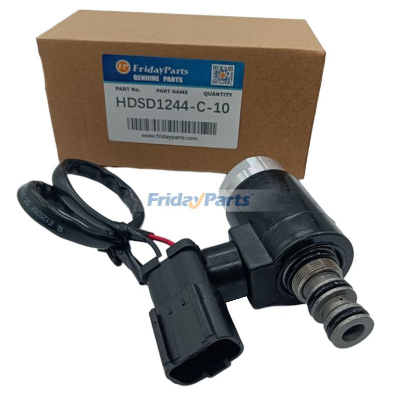 Válvula solenoide oscilante de nuevo tipo para excavadora Komatsu PC120-5 PC130-5 203-60-62171 de línea larga