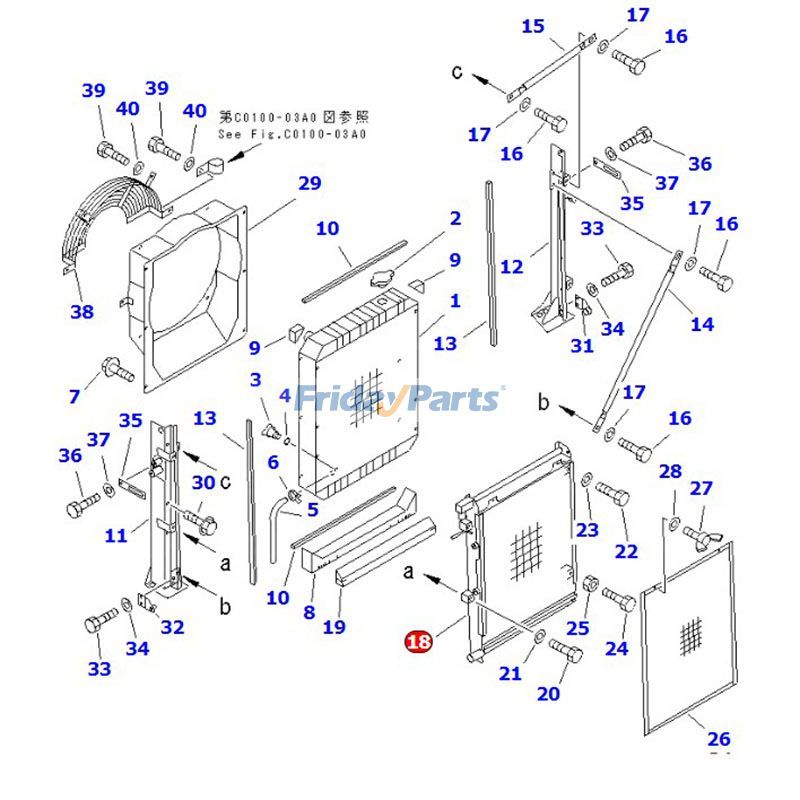 FridayParts Ölkühler