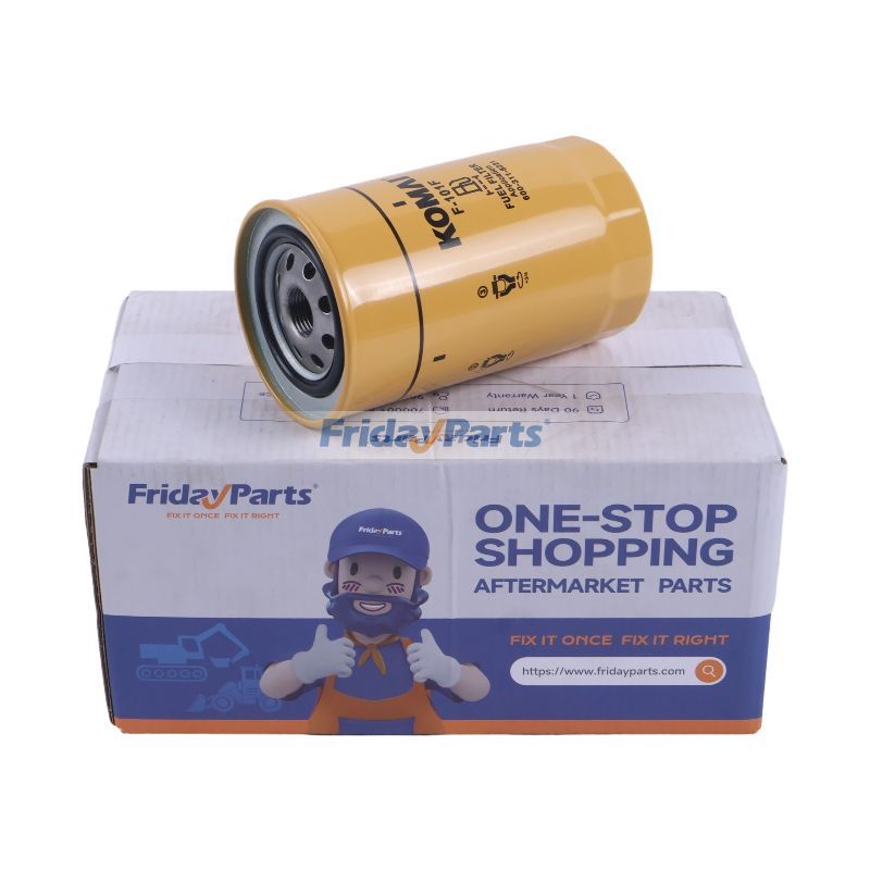 Für Komatsu-Motor 4D105 S4D105 S6D105 Kraftstofffilter 600-311-8220 600-311-8222 600-311-8221 6136-71-6120