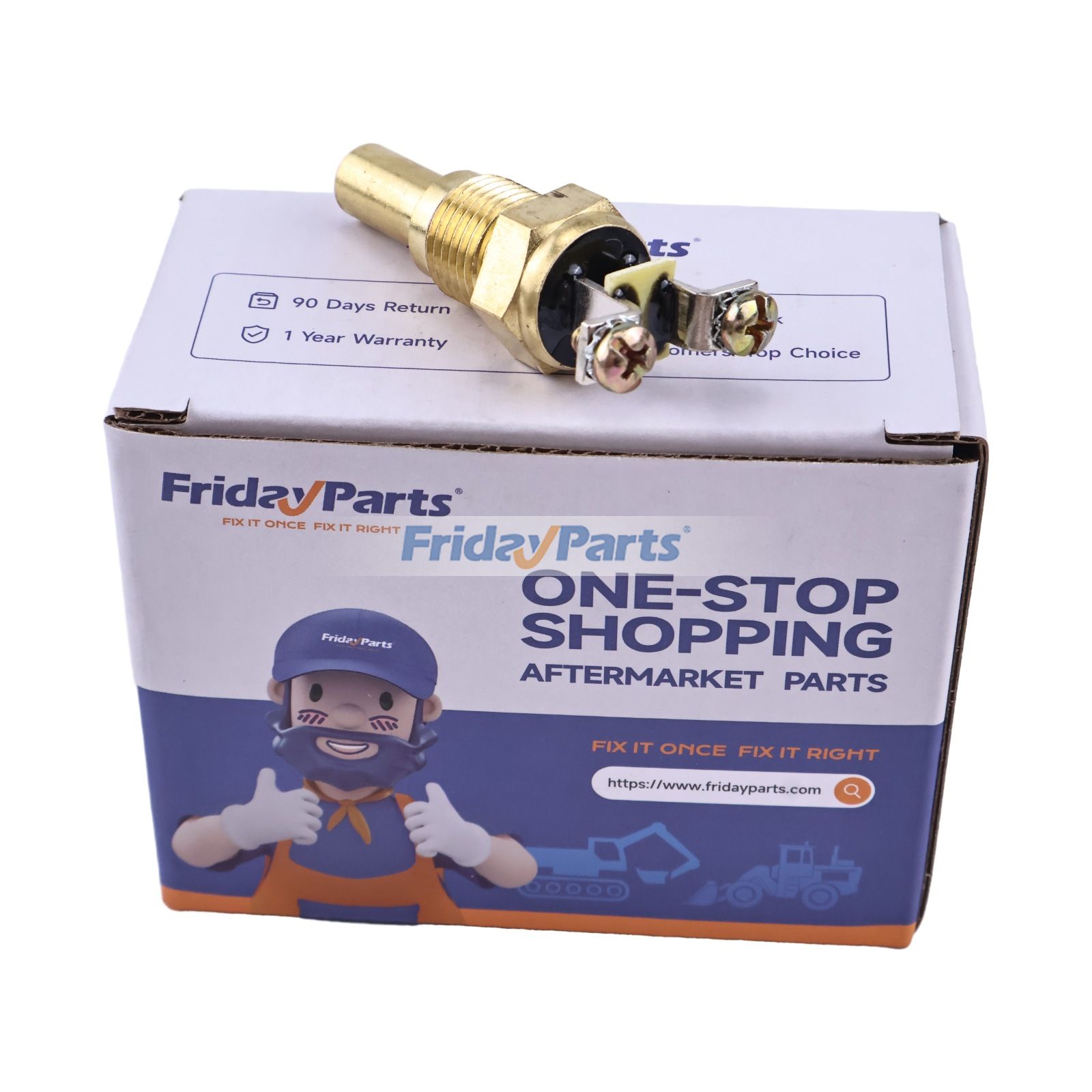 Water Temperature Sensor for Komatsu Excavator PC200-6