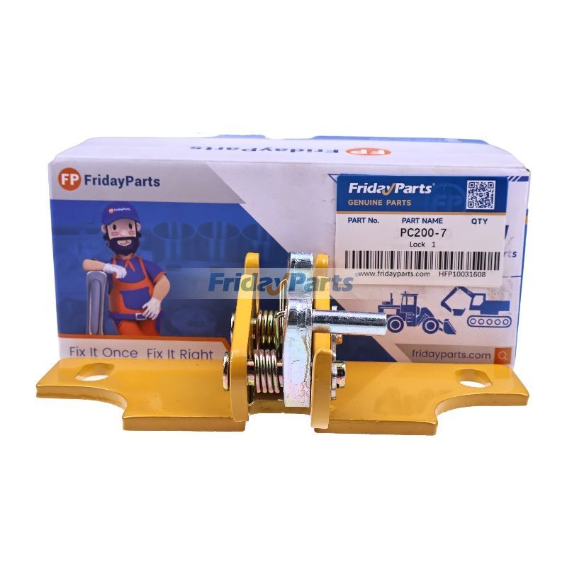 For Komatsu Excavator PC200-7 Engine Cover Hood Lock