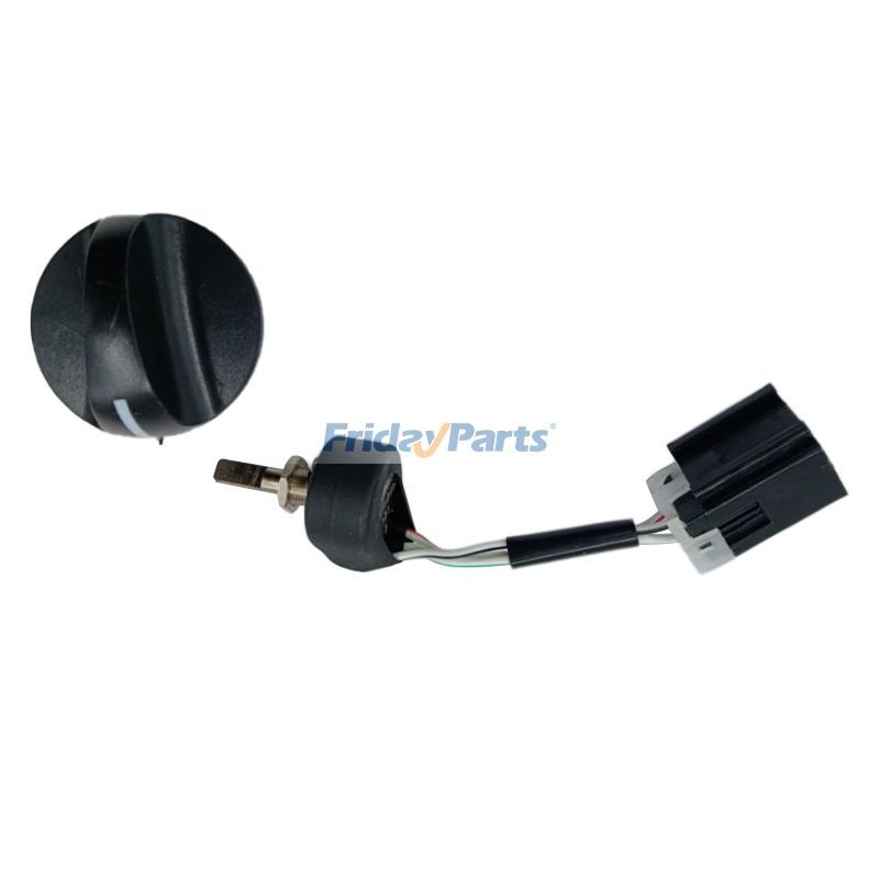 Interruptor de perilla del acelerador para excavadora Komatsu PC200-7 de FridayParts