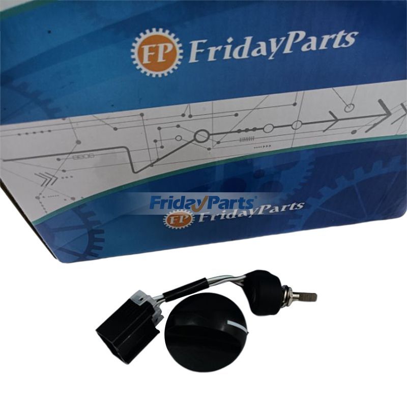 Interruptor de perilla del acelerador para excavadora Komatsu PC200-7