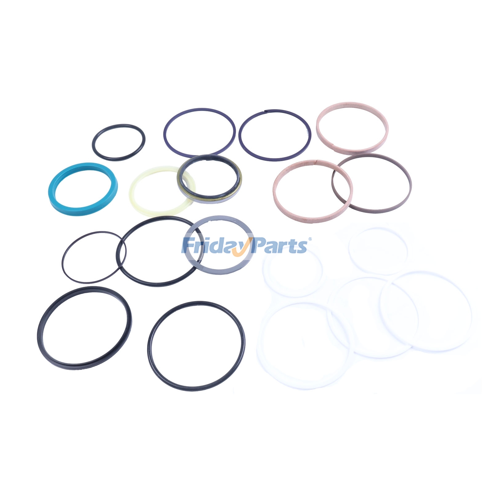 Boom Cylinder Seal Kit 707-98-46280 for Komatsu Excavator PC200-8 PC200LC-8 PC210-8K PC230NHD-8K