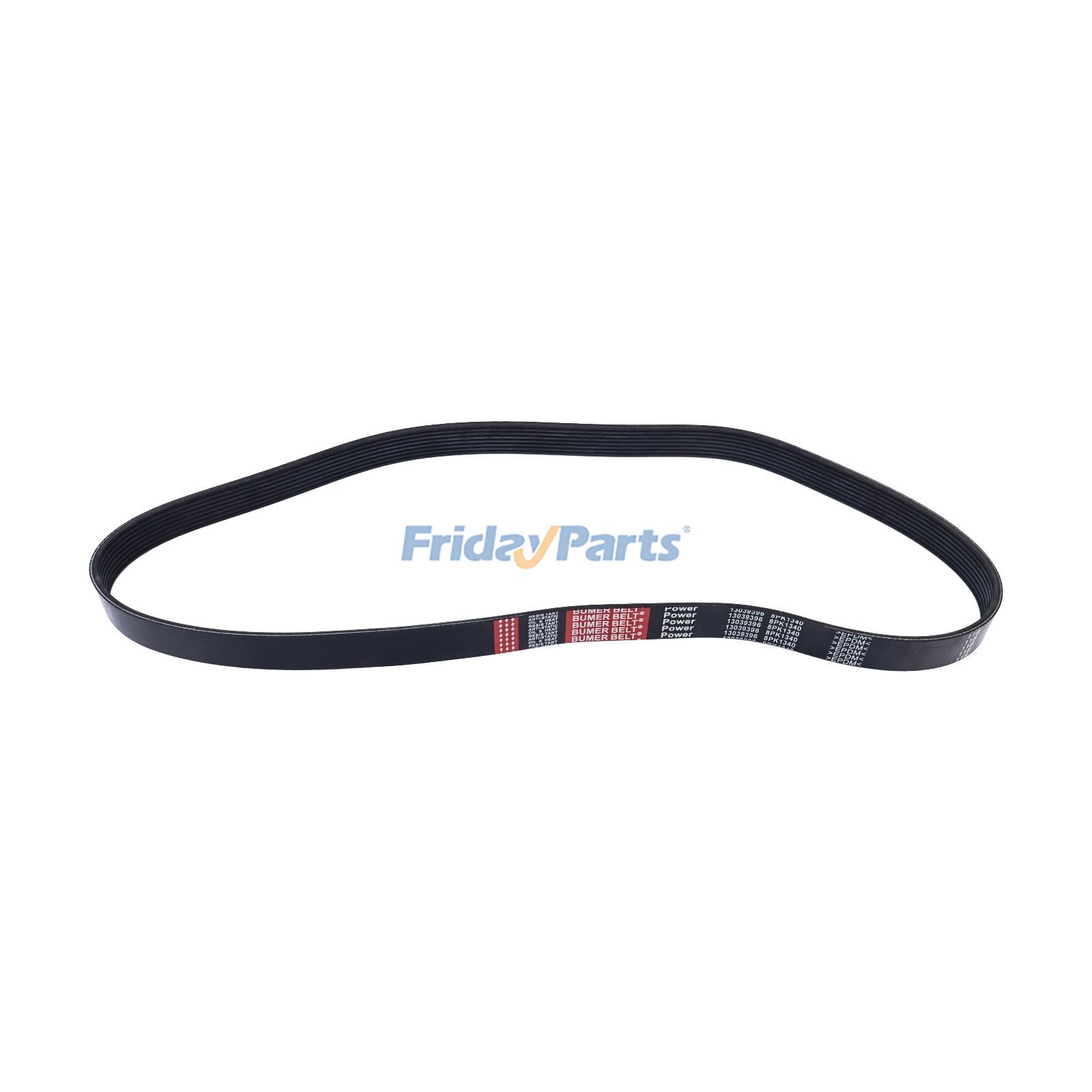 Correa de ventilador 6222-63-3820 para motor Komatsu SAA6D108E-2A, excavadora PC300-6, PC300-6Z, PC300LC-6, PC300LC-6Z, PC340LC-6K-J, PC340NLC-6, PC350-6, PC350LC-6, PC380LC-6K-J de FridayParts