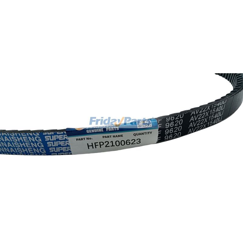 Correa de ventilador 9620 para excavadora Komatsu PC400-5 PC450-7 PC710 Para KOMATSU