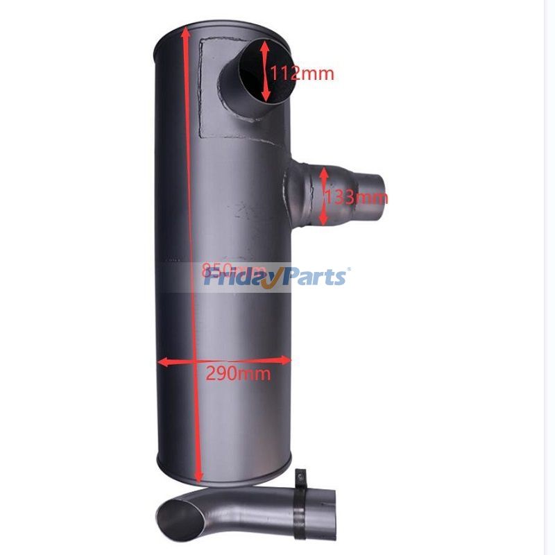 Muffler Silencer for Engine,Excavator
